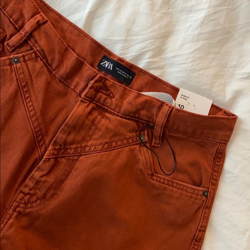 Zara mom jeans